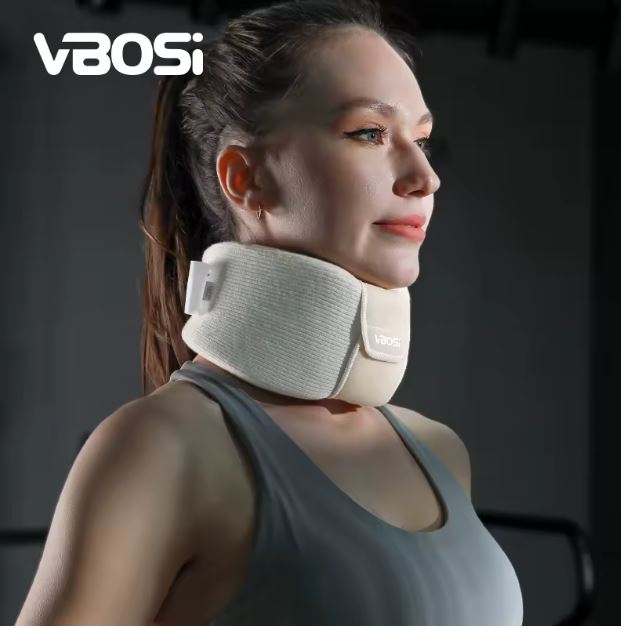 Orthèse cervicale orthopédique certifiée, attelle de cou pour le sommeil, soulage les douleurs cervicales