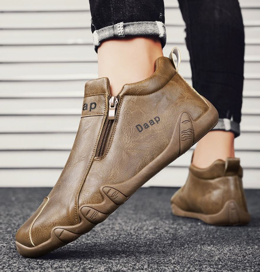 Chaussures Décontractées Montantes pour Hommes - Tendance Automne 2025