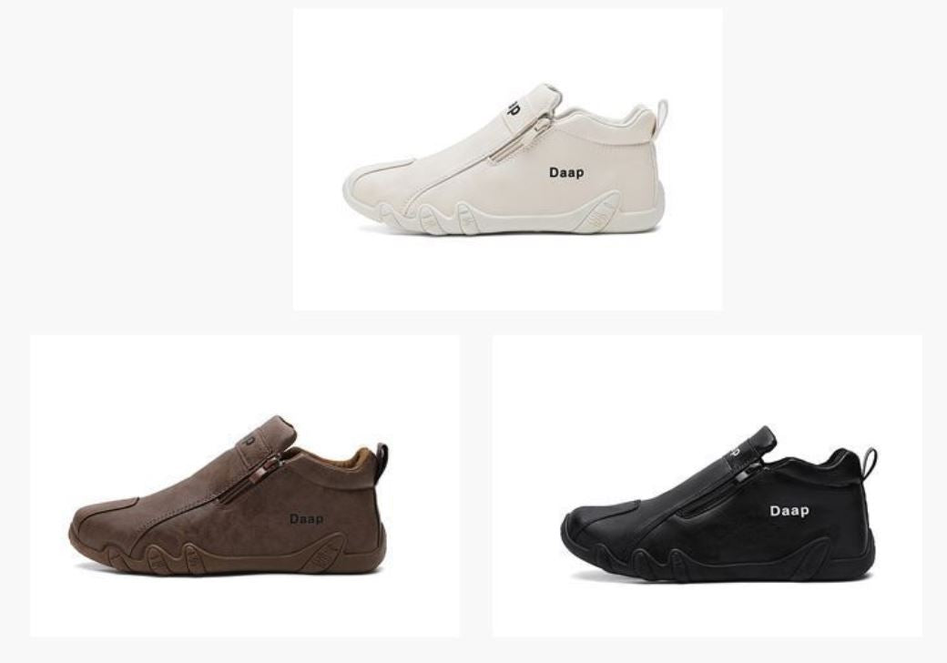 Chaussures Décontractées Montantes pour Hommes - Tendance Automne 2025