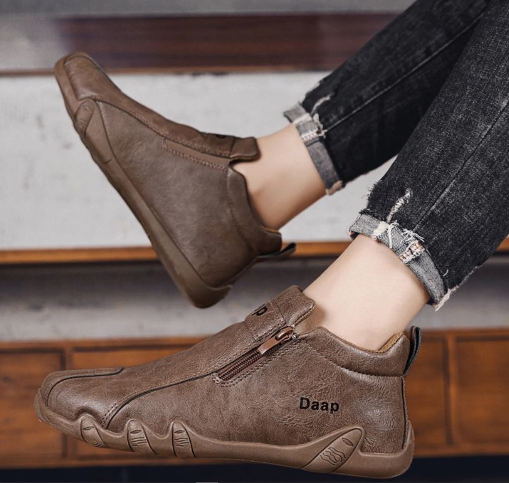 Chaussures Décontractées Montantes pour Hommes - Tendance Automne 2025