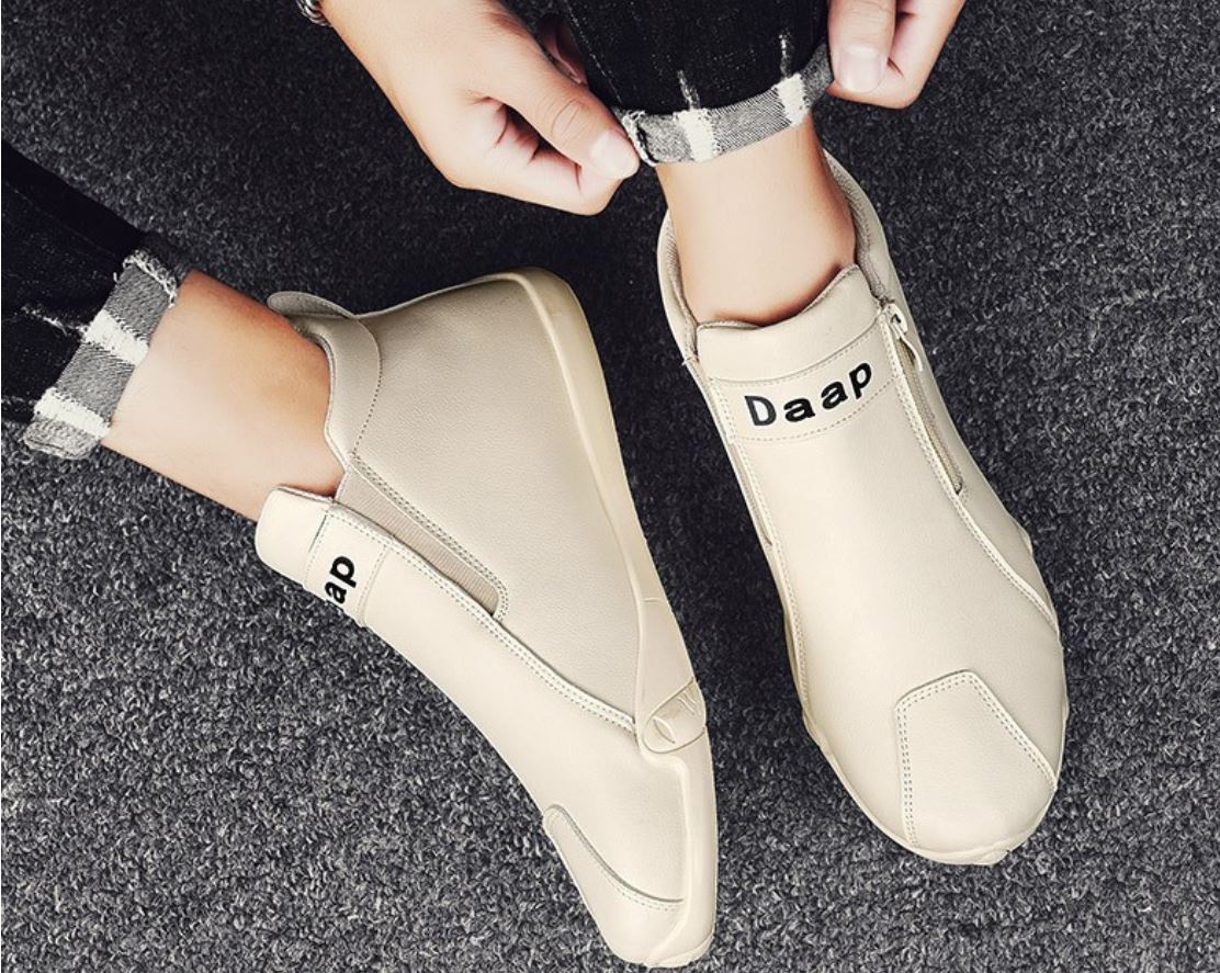 Chaussures Décontractées Montantes pour Hommes - Tendance Automne 2025