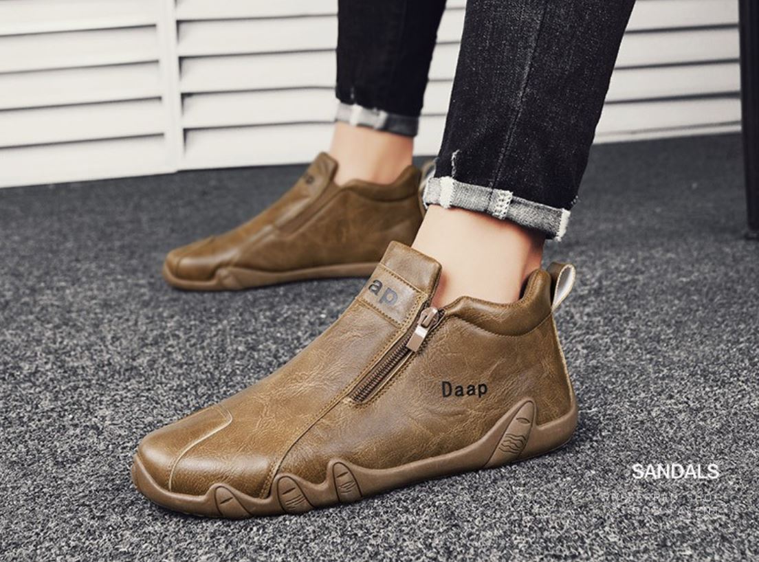 Chaussures Décontractées Montantes pour Hommes - Tendance Automne 2025
