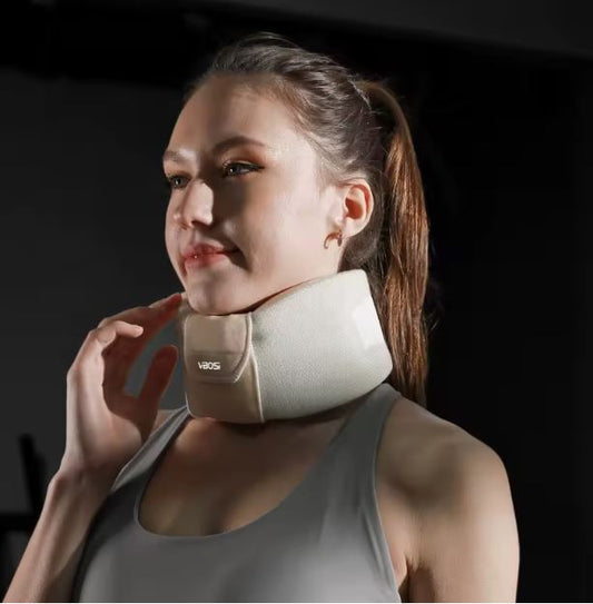 Orthèse cervicale orthopédique certifiée, attelle de cou pour le sommeil, soulage les douleurs cervicales