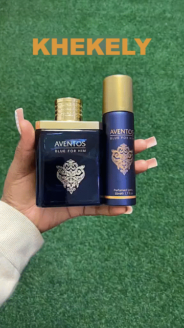 Eau de Parfum + Déodorant 2 en 1, Aventos Blue for Him