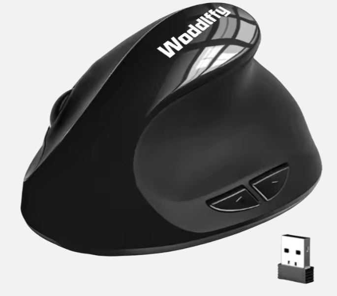 SOURIS ERGONOMIQUE SANS FIL, DERNIÈRE GÉNÉRATION - KHEKELY