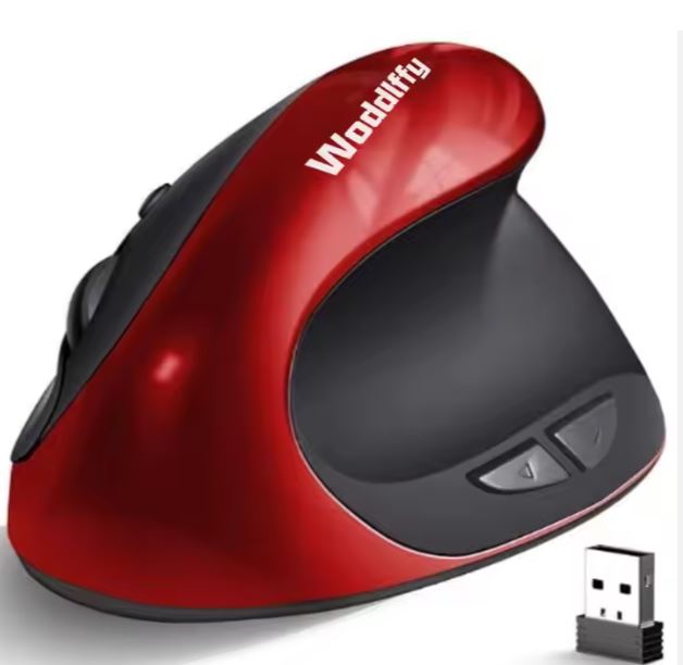 SOURIS ERGONOMIQUE SANS FIL, DERNIÈRE GÉNÉRATION - KHEKELY